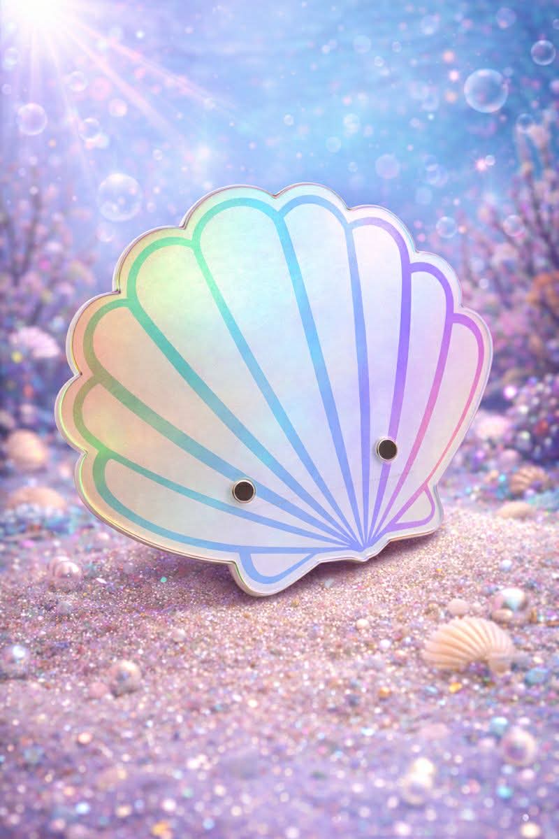 Iridescent Sea Shell Lash Tile