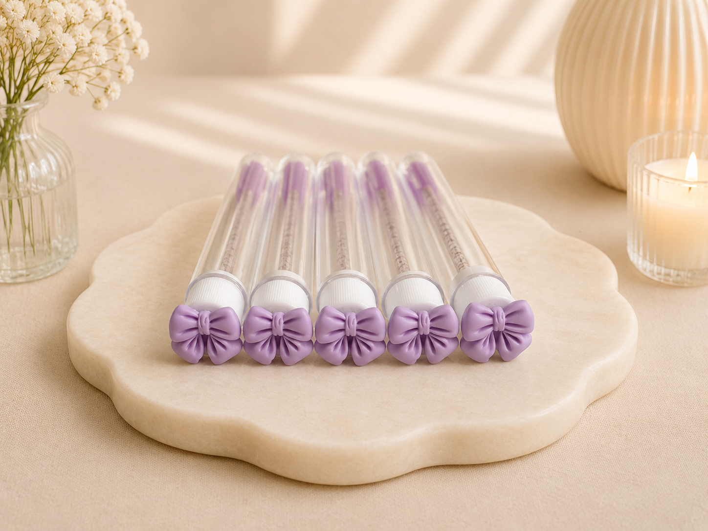 Deluxe lash wand tubes