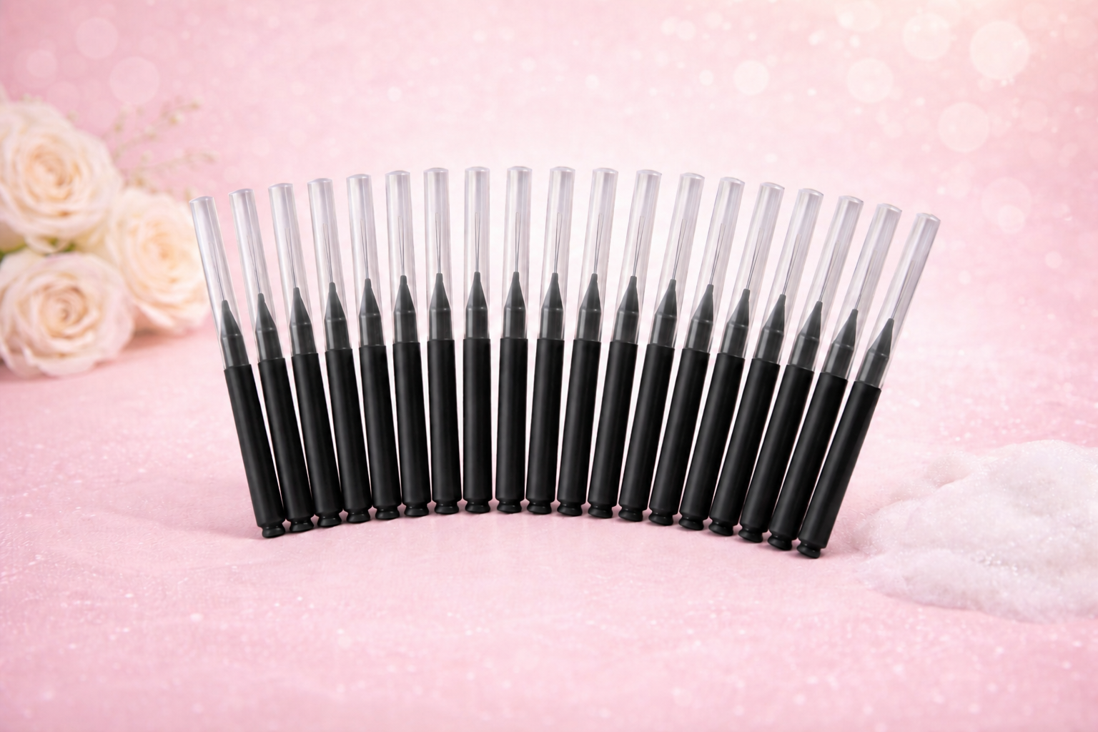 micro eyebrow brushes 20 pack
