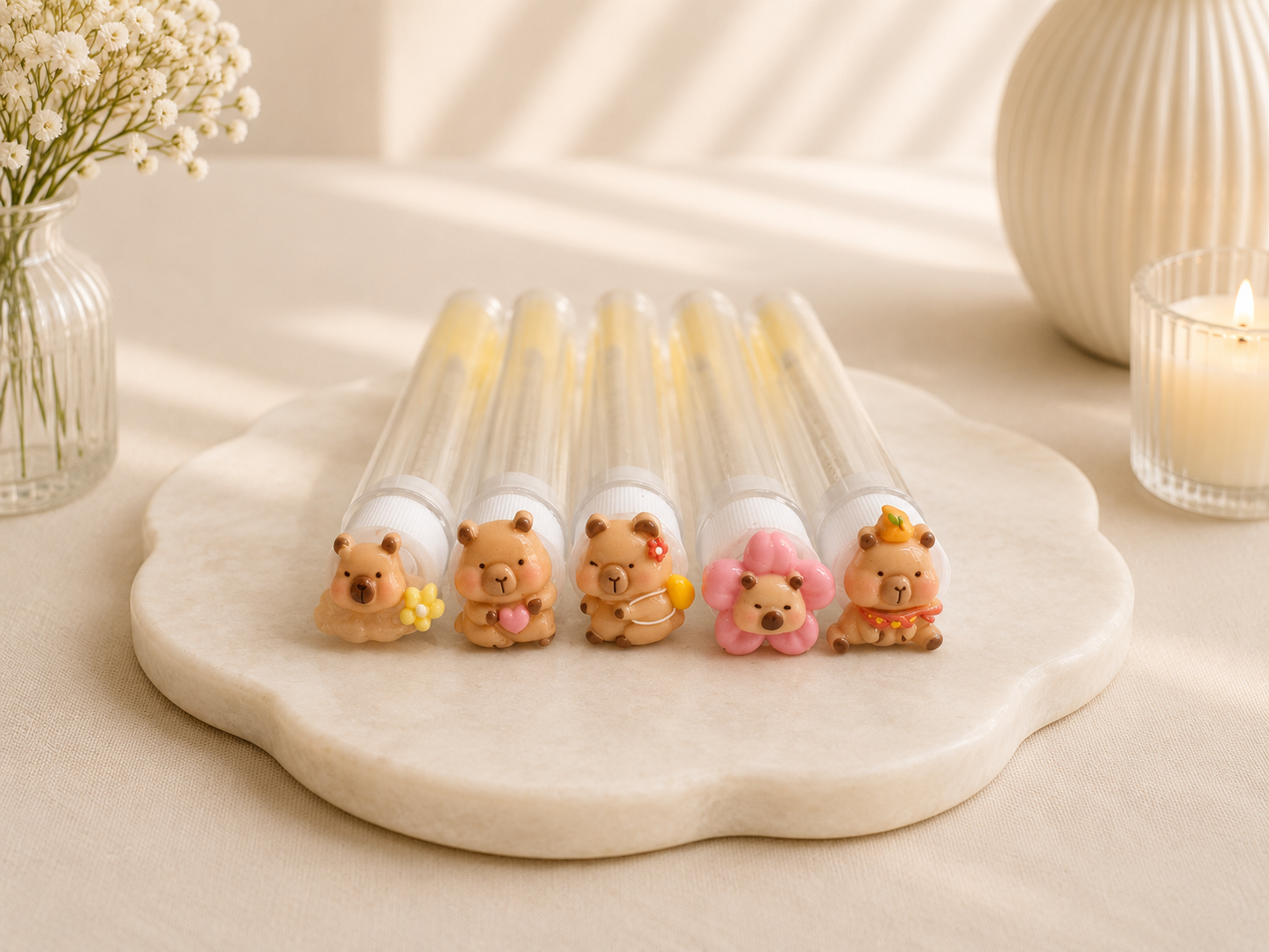 Deluxe lash wand tubes