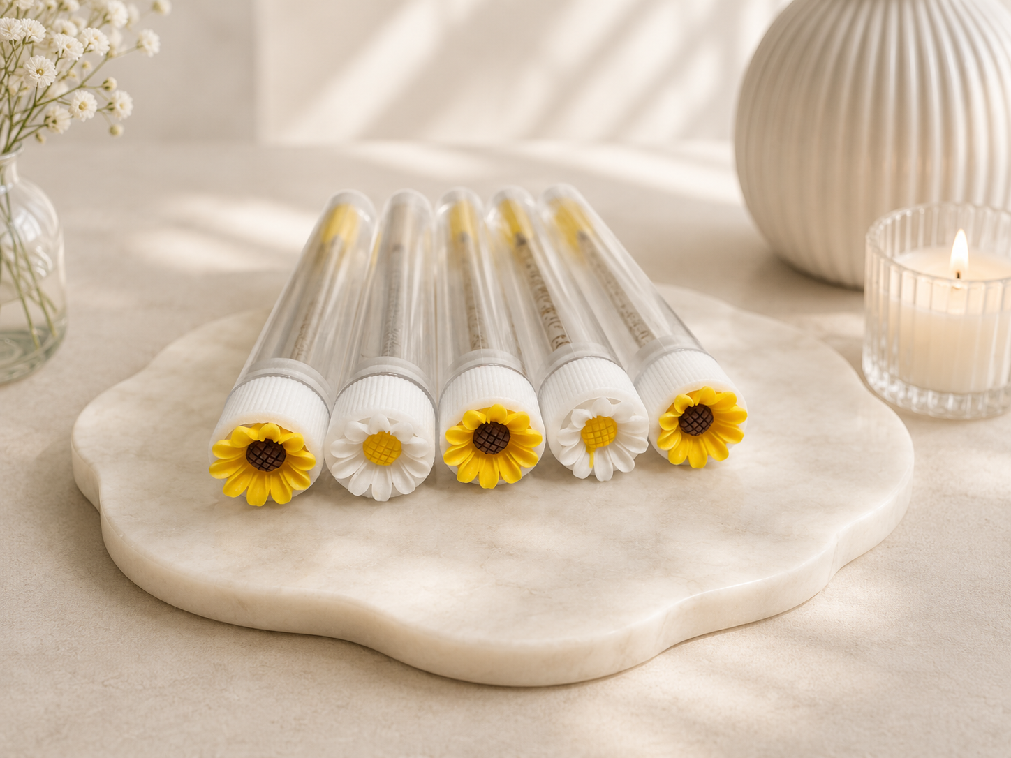 Deluxe lash wand tubes
