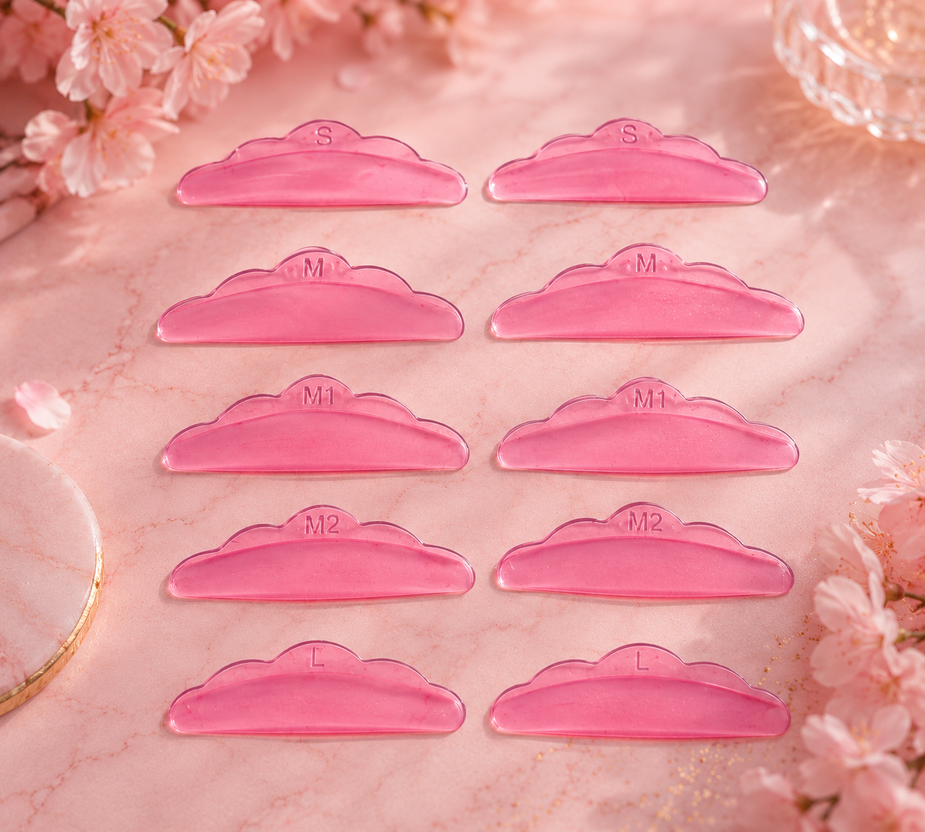 Eyelash lift pads reusable