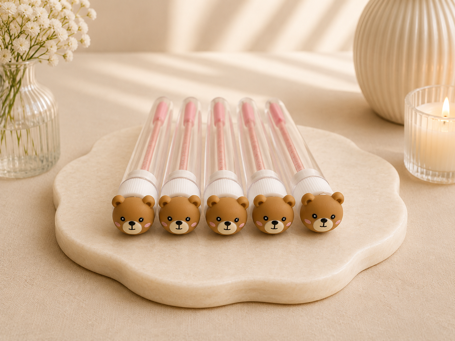 Deluxe lash wand tubes