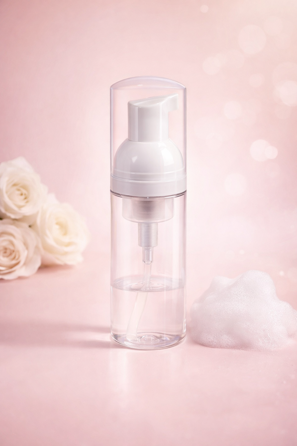 Eyelash shampoo bottles (empty)