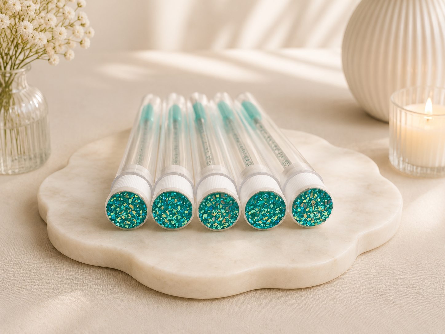 Deluxe lash wand tubes