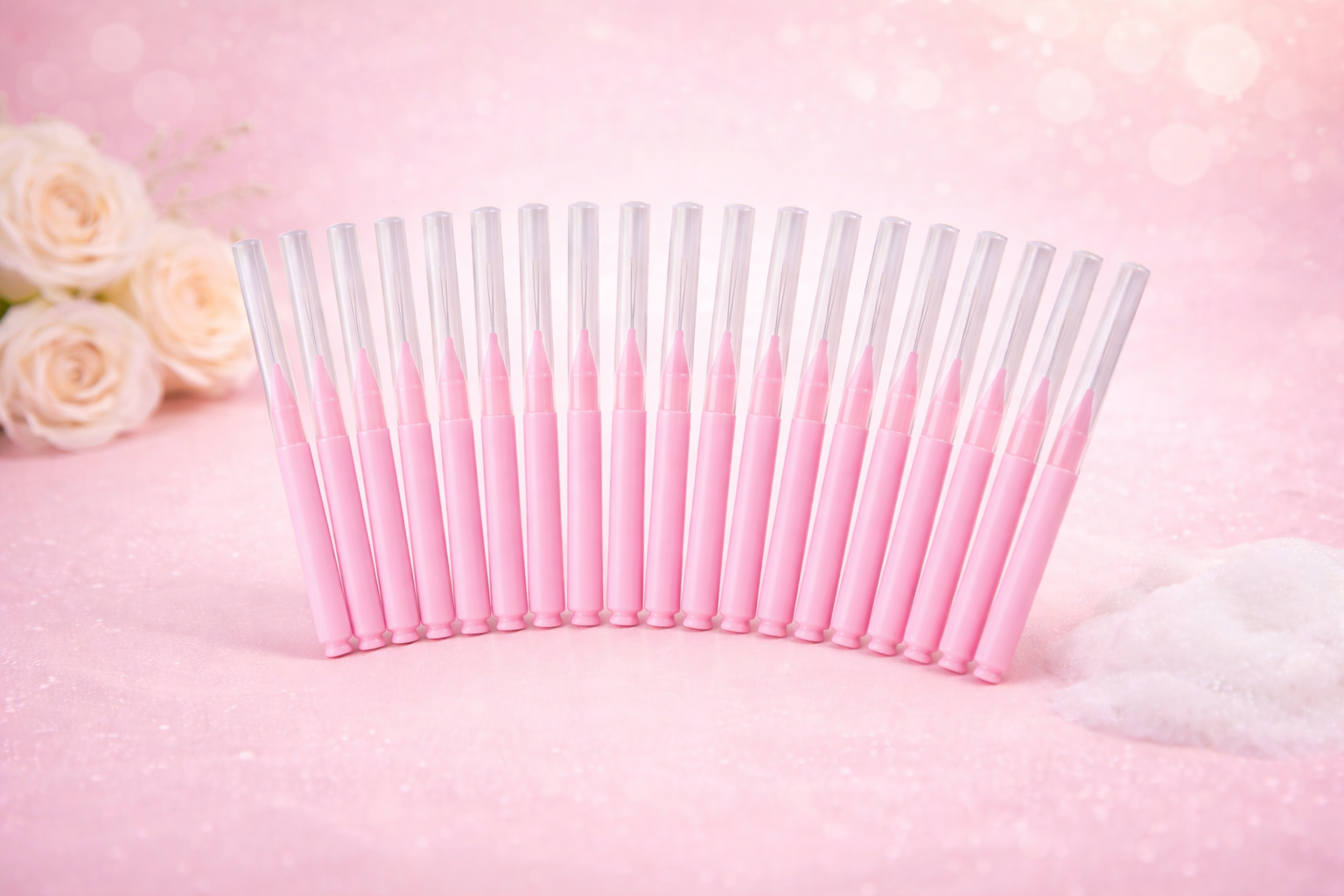 micro eyebrow brushes 20 pack