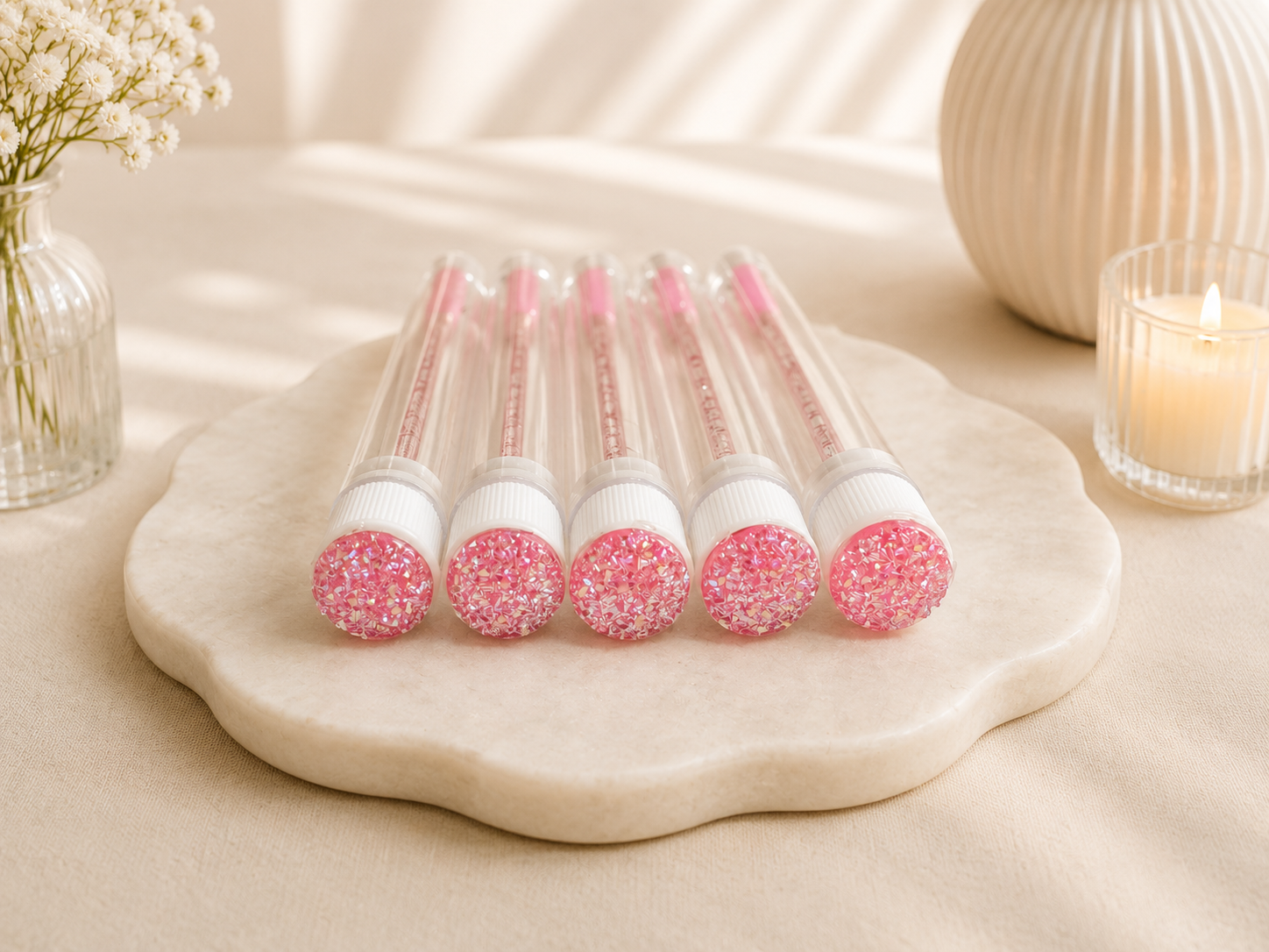 Deluxe lash wand tubes