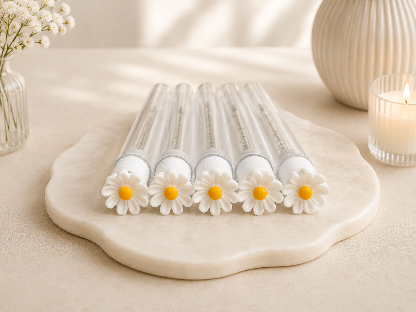 Deluxe lash wand tubes