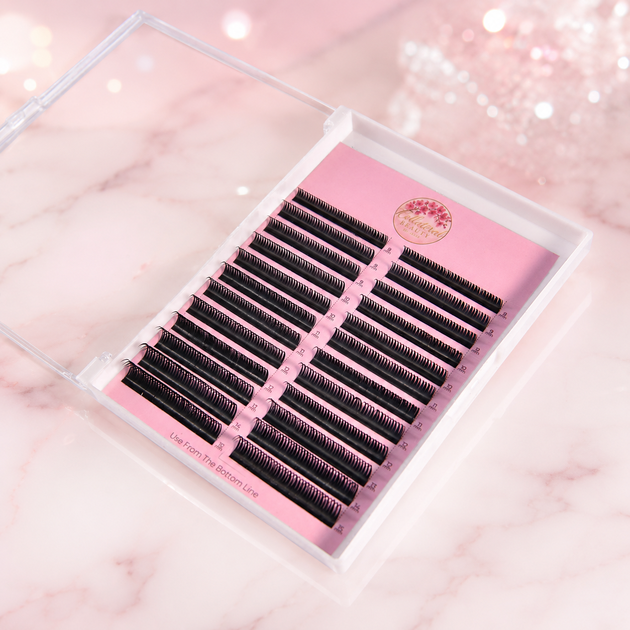 Wet look lashes XXL mixed tray