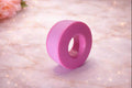 Rose red silicone eyelash tape